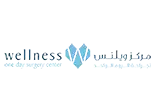 Wellness Center healthcare client logo and digital marketing campaign