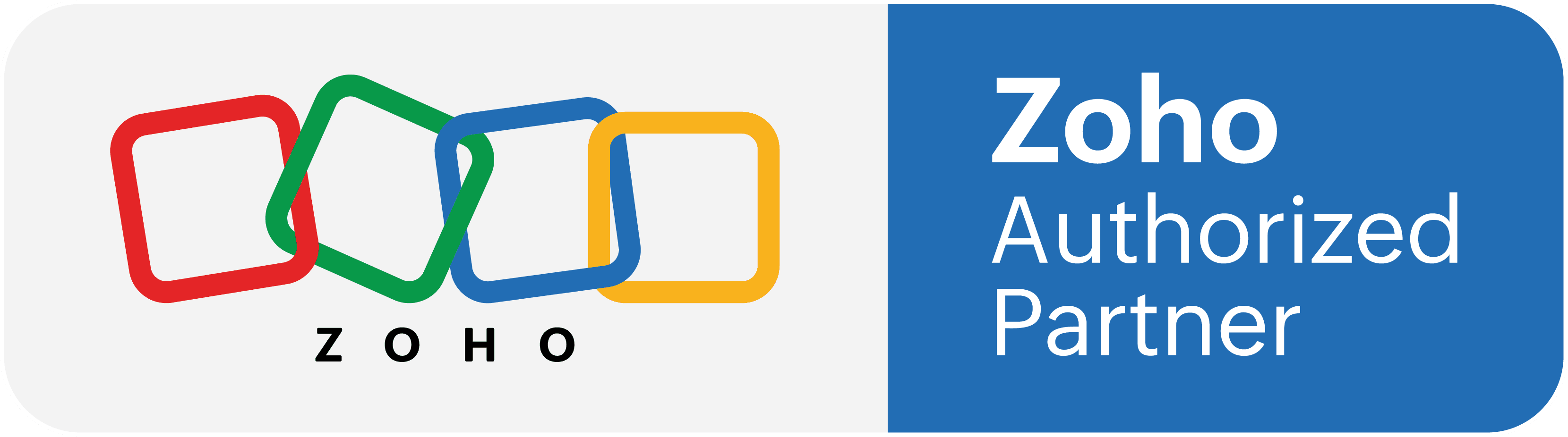 شارة شريك معتمد Zoho – حلول تسويق رقمي معتمدة للشركات الناشئة في الإمارات